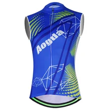 Aogda жилет для велоспорта синий Chaleco Ciclismo без рукавов Одежда для велоспорта жилет Ropa Ciclismo