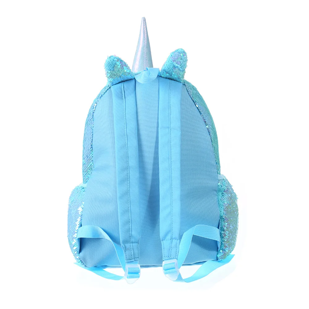 Рюкзак из искусственной кожи с блестками для женщин и девочек, школьные сумки для девочек-подростков, рюкзак, сумка с изображением единорога, Mochila Mujer, детский рюкзак