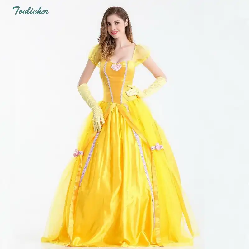 belle dressing up
