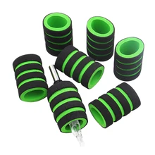 20 шт./лот ручка для тату из пены с эффектом памяти Ручка для тату-картриджа Крышка для тату-труб ручка 22 мм для одноразовых тату-ручек cartucho