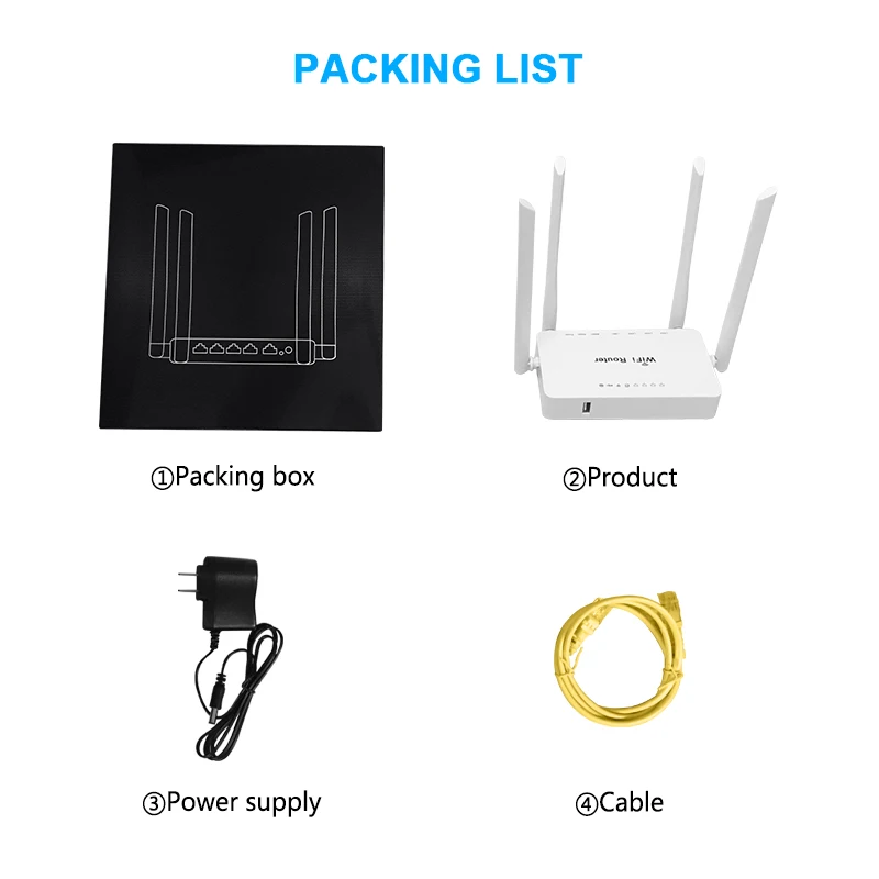 Wi Fi роутер WE1626 домашняя беспроводная сеть дальнего действия 12 В 1 А USB порт и
