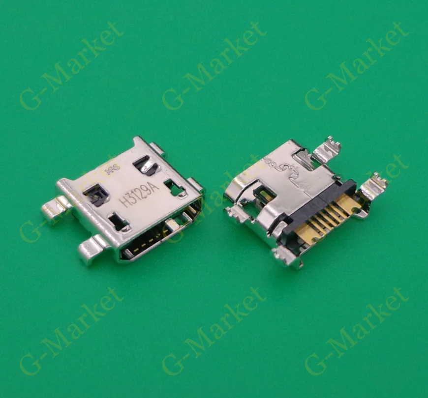 100 шт. для Samsung W2013 W889 i9080 S7562 I9080 I519 c3533 телефонный Micro usb зарядный порт USB Гнездо