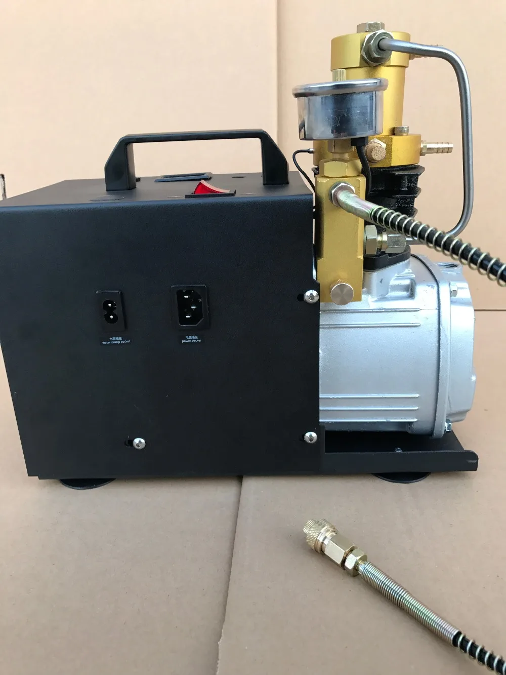 4500 psi pcp electric compressor Adjustable stop for paintball air gun