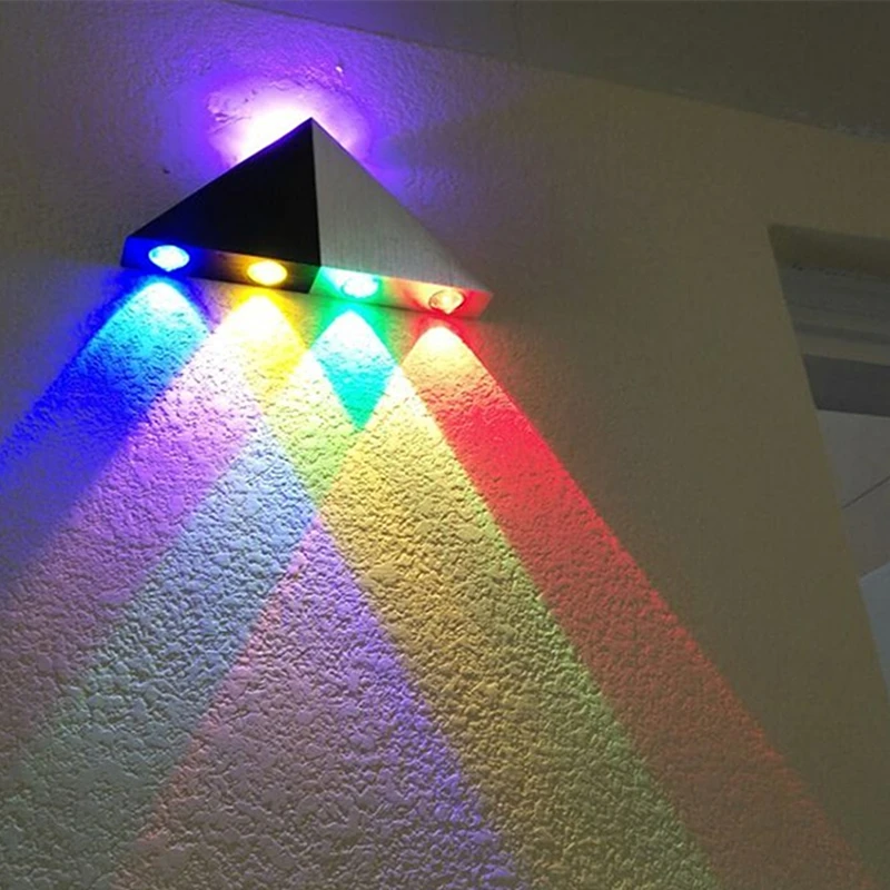 Buy Aluminum Triangle Led Wall Lamp 5W AC90 265V High