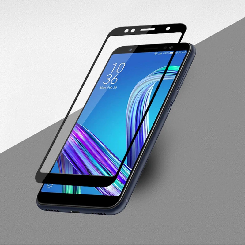 Закаленное стекло с полным покрытием для Asus Zenfone Max Pro M1 ZB602KL 4 ZC520KL 5 Z ZE620KL ZS620KL ZB555KL