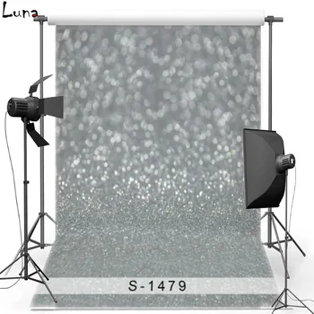 

MEHOFOTO New Fabric Polyester Photography Background For Newborn Silvery Shimmer Vinyl Background For Children Photo Studio 1479