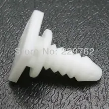 100 шт. фиксатор для Volkswagen авто Зажимы и Fastners автомобильная клип автомобильный Пластик Зажимы фиксатор Зажимы крепежа