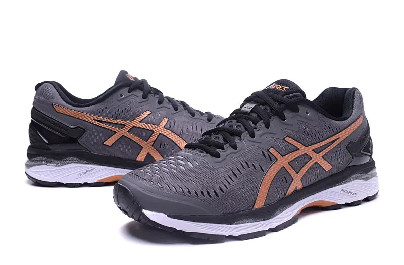 Новые ASICS GEL-KAYANO 23 T646N Мужская Спортивная обувь Кроссовки Удобная уличная спортивная обувь