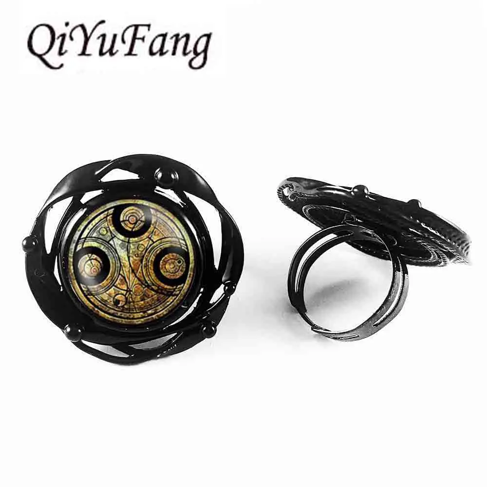 Drama dr Doctor Who Circle Line 1pcs/lot key flower big ring jewelry keychain mens | Украшения и аксессуары
