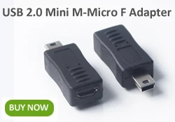 Ult-лучший USB 2,0 Тип A Женский к Micro USB Женский адаптер штекер конвертер usb 2,0 к Micro usb разъем