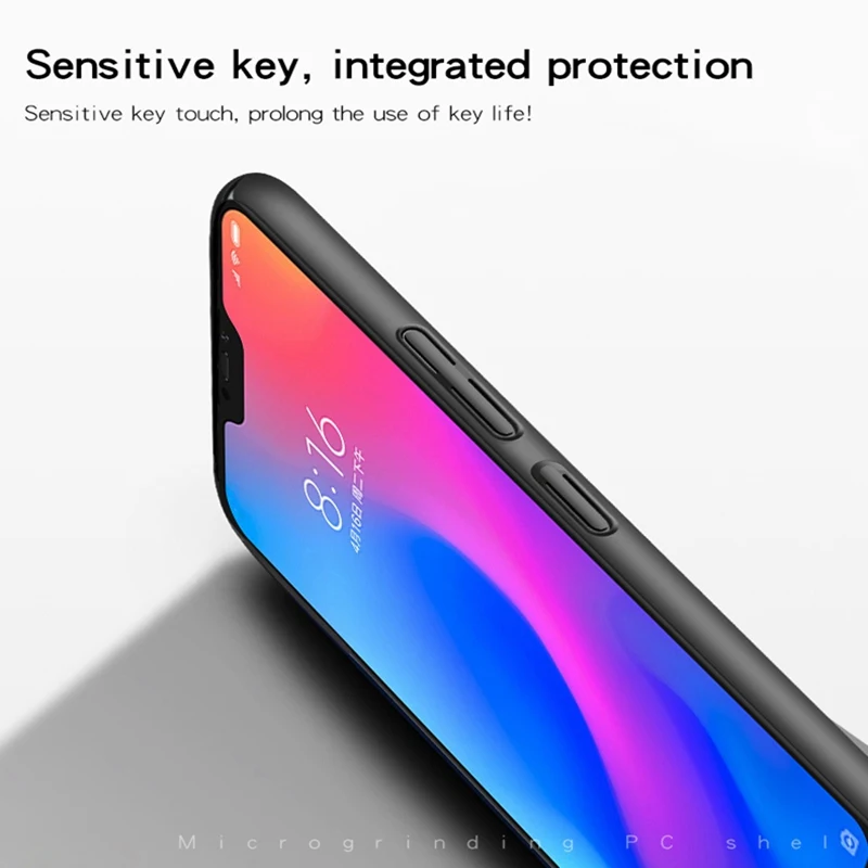 For-Smooth-Cover-Xiaomi-Mi-8-Lite-Case-Xiaomi-Mi-8x-Ultra-thin-Hard-PC-Protective