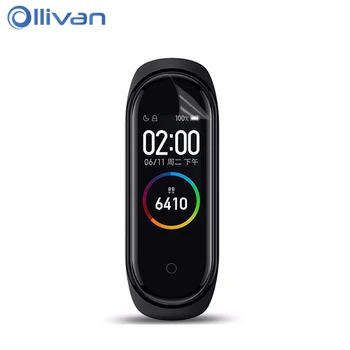 

OLLIVAN Nano Soft Screen Protector For Xiaomi Mi Band 4 Film Cover Scratch Proof Protective Mi Band 4 Accessories Screen Film