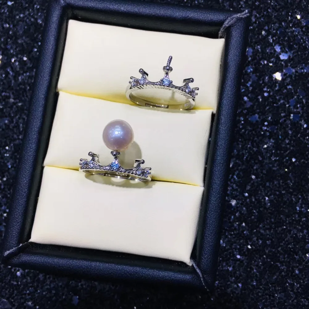 

Hot Cheap Bridal Party Adjustable Ring Settings Findings Mountings Parts for Oyster Edison Pearls Corals Jade Beads Stones Beads