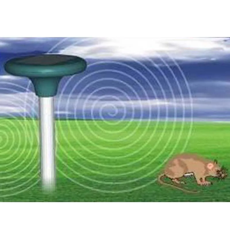 

Solar Rodent Repeller Trap pest reject control repeller Solar Ultrasonic Rodent anti mole mosquito Mouse Rat Pest Repeller