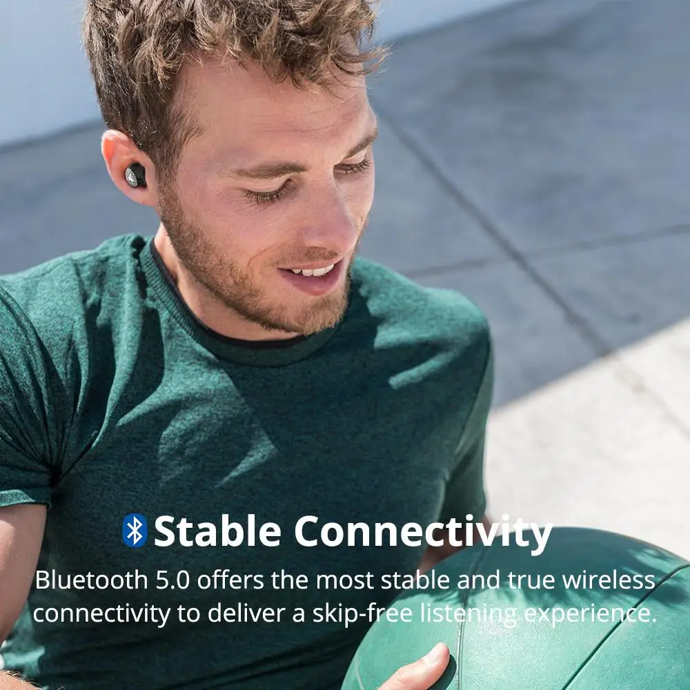 TWS наушники Tronsmart Spunky Pro с поддержкой Bluetooth 5 0 и защитой класса IPX5|Наушники