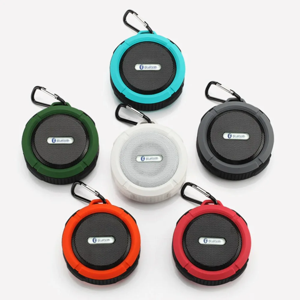 Беспроводной Bluetooth Handsfree водонепроницаемый Микрофон всасывания мини динамик Душ