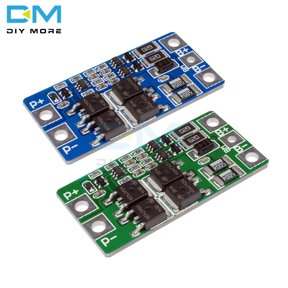 5pcs 2S 10A 8.4V Li-ion Lithium 18650 BMS PCM Charging Battery Protection Board 