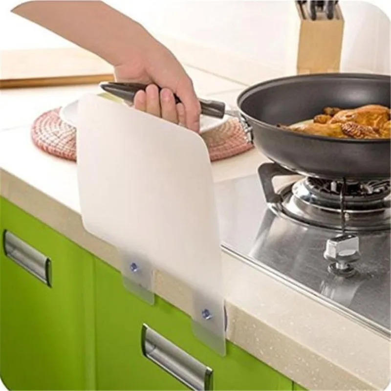 

1PCS Creative Kitchen Wash Basin Sucker Sink Plastic Water Splash Baffle Board