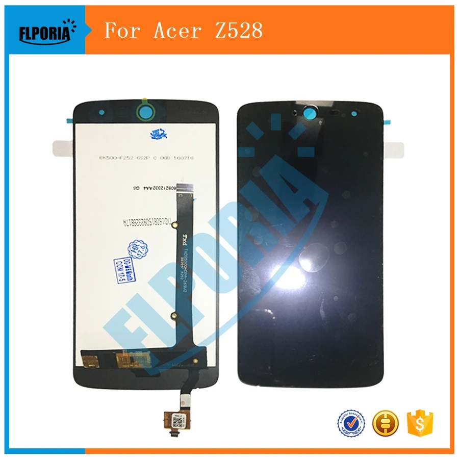 

For Acer Liquid Zest Z528 LCD Display Touch Screen Digitizer Assembly For Acer Z525 Replacement Parts