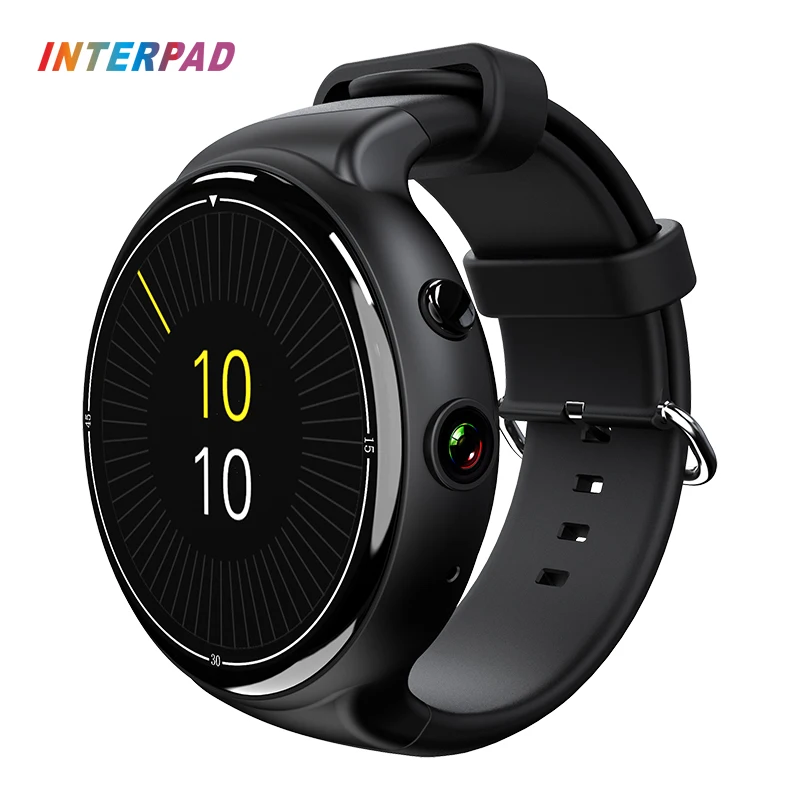 

Interpad Smart Watch 3G GPS WIFI 1.3G Quad-core MTK6580 Smart-watch 2GB RAM 16GB ROM With Camera Smartwatch Support SIM For iOS