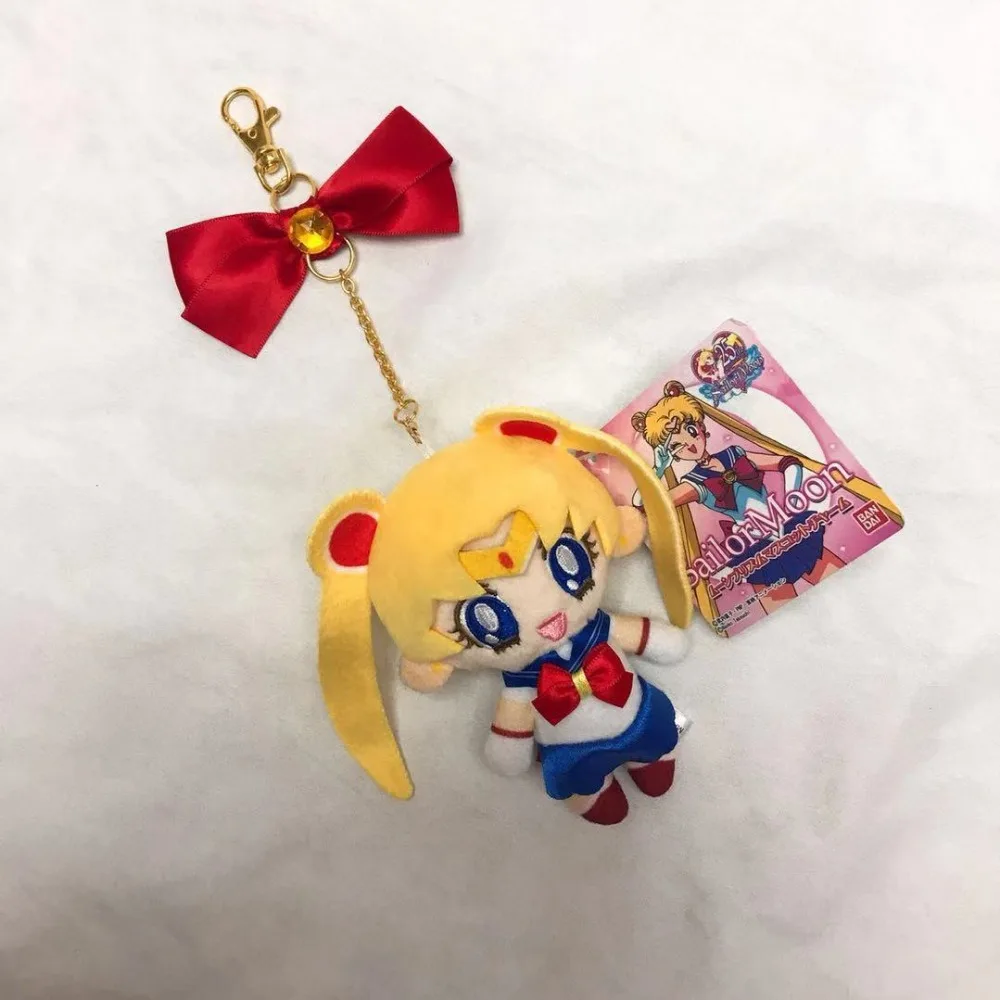 6 шт./компл. 25 й плюшевый Сейлор Мун sailorVenus sailormars bailor chibi брелок луна Шарм oyuncak