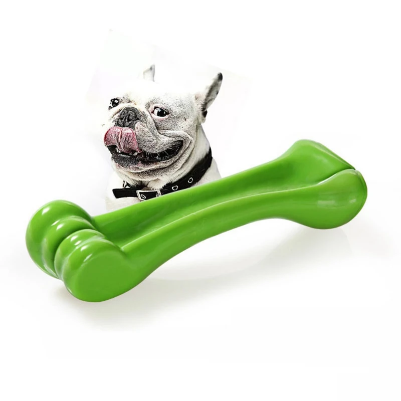 Durable Pet Dog Nylon PU Chew Toys Bone toy for Aggressive Chewers