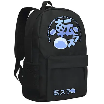 

Anime That Time I Got Reincarnated as a Slime Rimuru Tempest Backpack Fashion Oxford SchoolBag Unisex