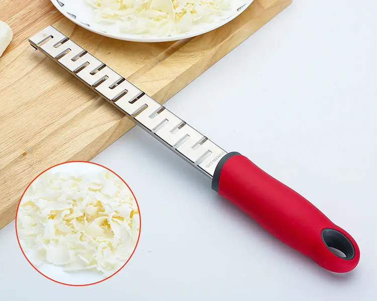 Set Of 2 Stainless Steel Zester With Different Blades Food  Vegetable Grating With Protect Cover Lemon Cheese Graters Kitchen Tools  Gadgets (12)