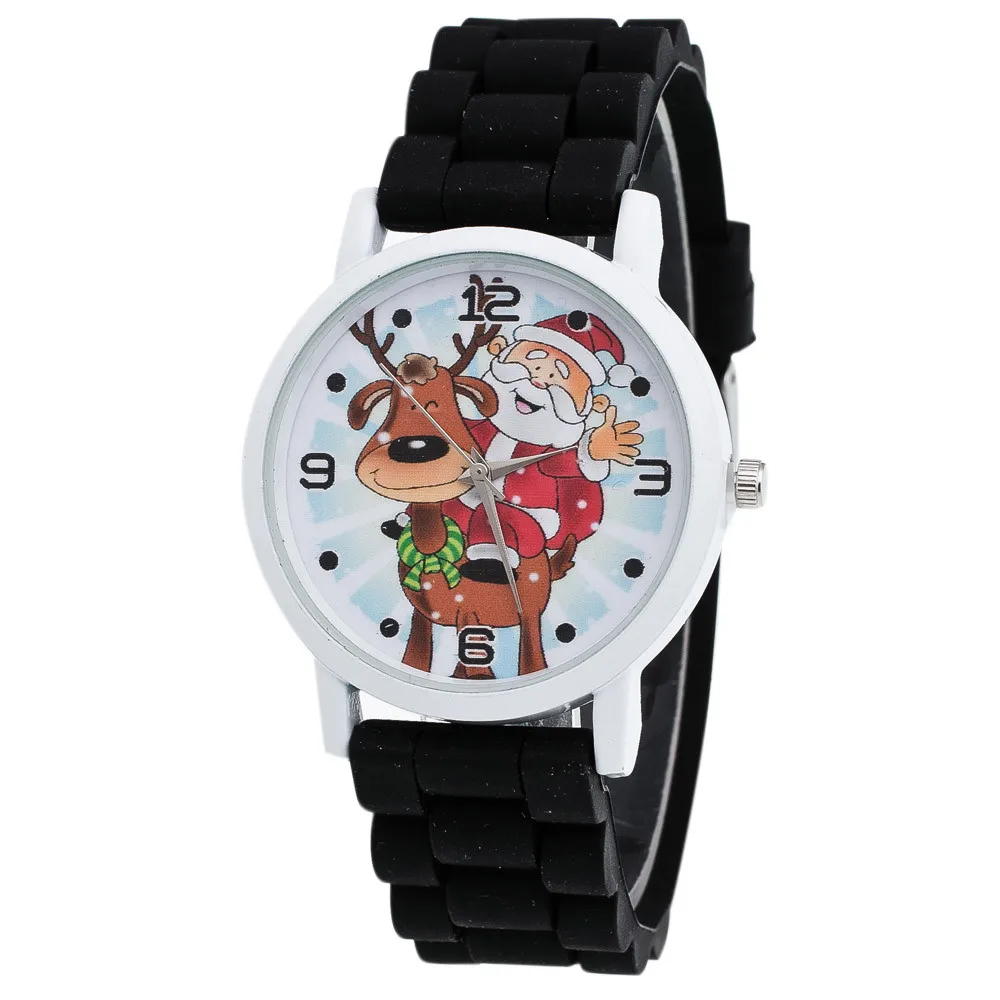 New Christmas Gifts Children Color Fashion Watch Silicone Strap Wrist Watch Vogue Boys Girls Casual Bracelet orologio donna A60