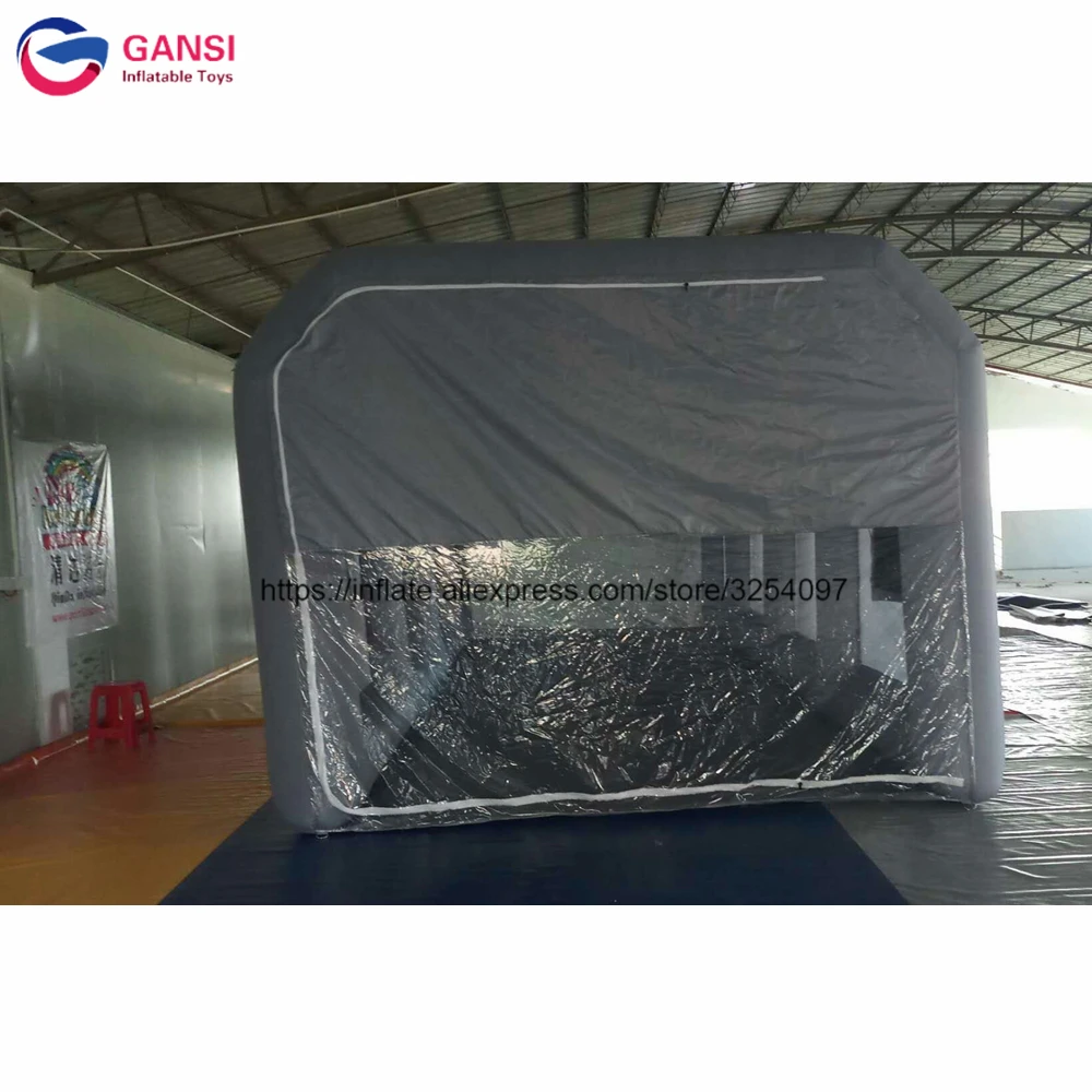  9x4x3m inflatable spray cabin vehicle booth car spraying room inflatable paint booth for cars