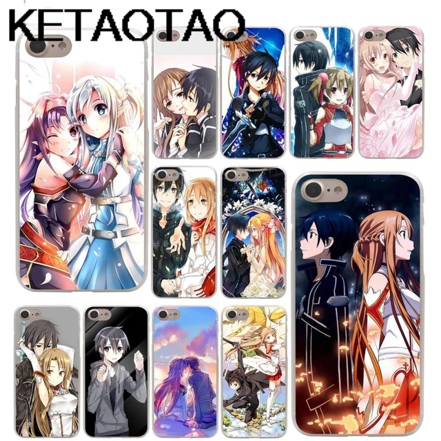 KETAOTAO аниме меч искусство онлайн игра Девушка Асуна телефонные чехлы для iPhone 4 5C 5S