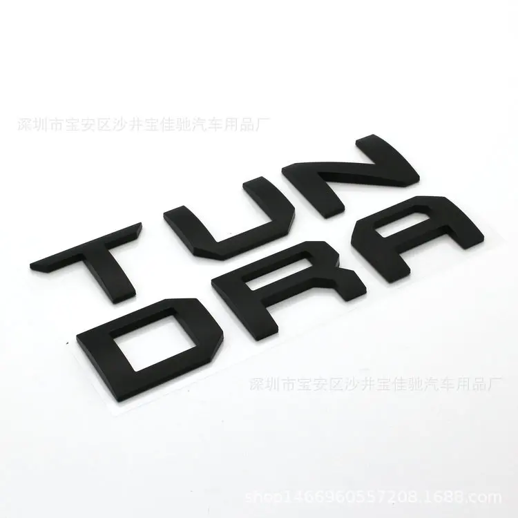 3D Виниловые вставки с буквами наклейка для 2014 2019 Toyota Tundra Tailgate автомобильные