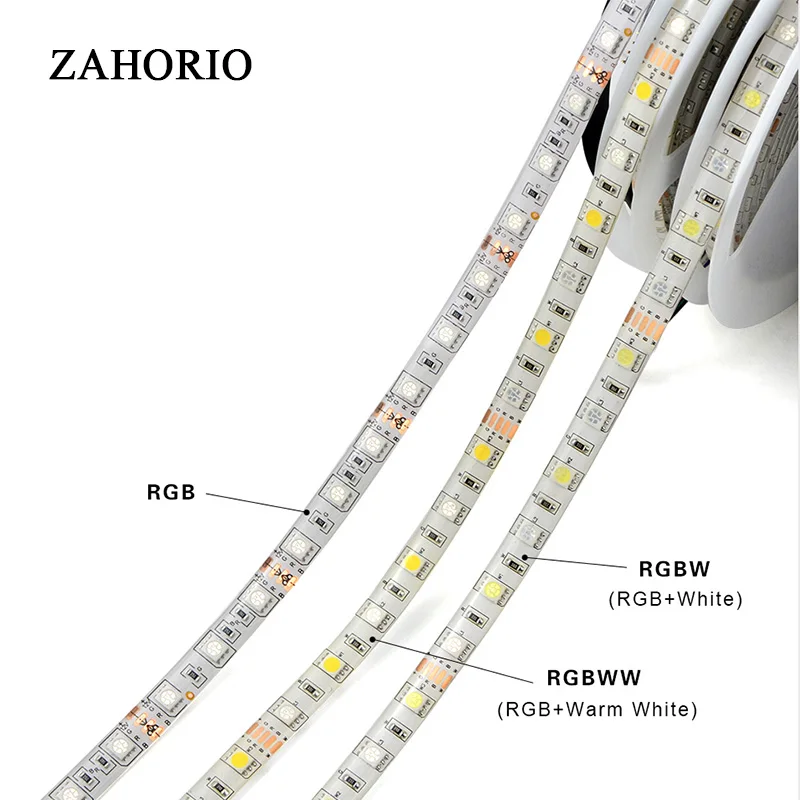 

LED Strip Light rgb Diode Tape Ribbon neon tape LED Strip 5050 12V IP65 IP20 RGBW RGBWW 10m 5m kitchen decoration