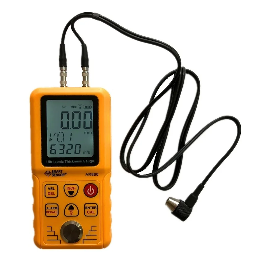 Smart Sensor AR860 Ultrasonic Thickness Gauge Meter Metal thickness