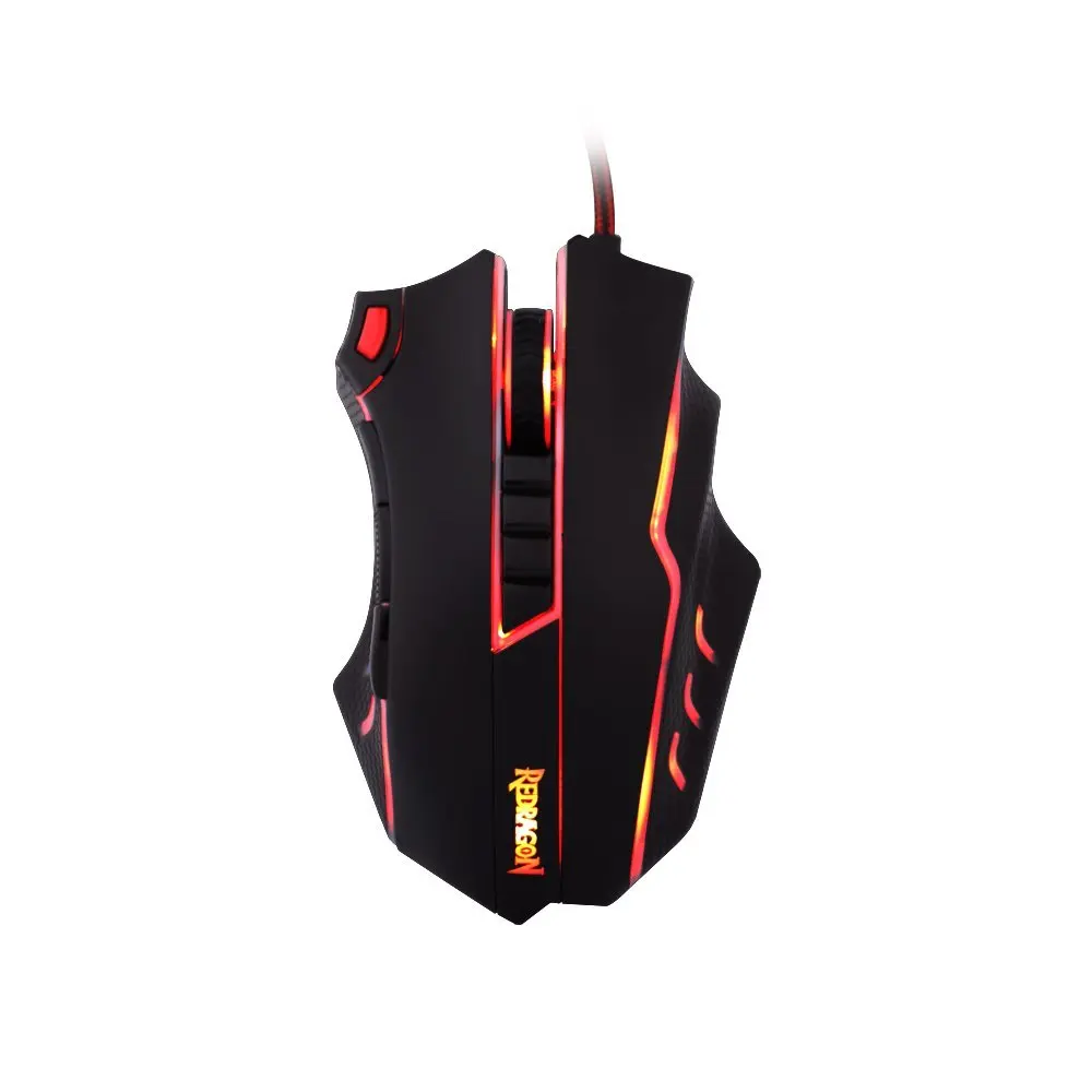 M802 RGB TITANOBO 24000 точек/дюйм высокоточная программируемая Лазерная игровая мышь для
