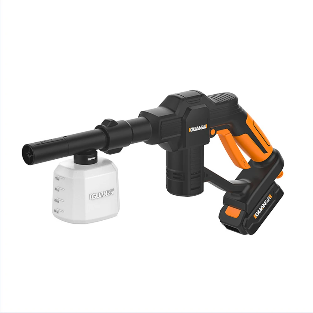 

High Pressure Wireless Car Washer Cordless Water Gun Sprayer Mufti-Functional Foam Gun For Garden Watering Car Wash