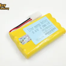 9,6 V 900 mAh Ni-Cd батарея MJX 1559 8888 RC автомобиль AA батарея с дистанционным управлением автомобиль электрические игрушки Аксессуары KET-2P белый штекер