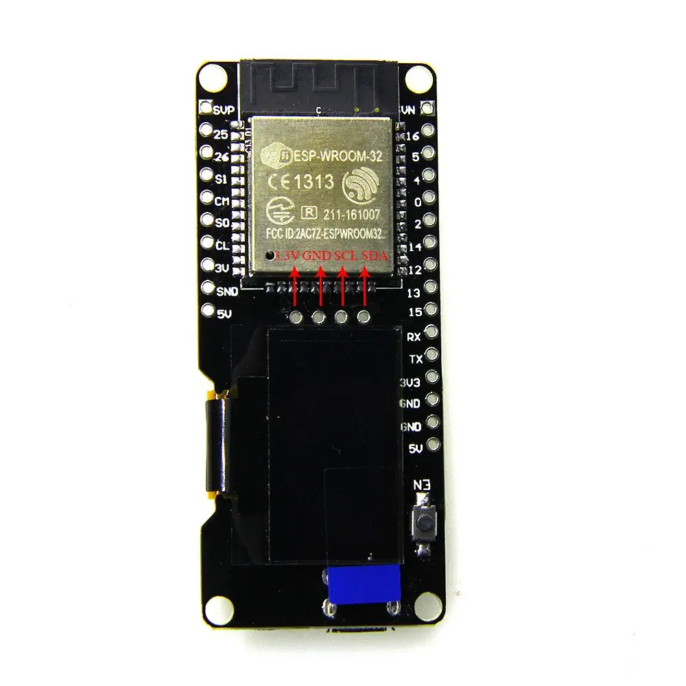 ESP32 Rev1 0 96 дюймов OLED и для Arduino WiFi модули + Bluetooth Dual ESP8266 OLED|lolin| |