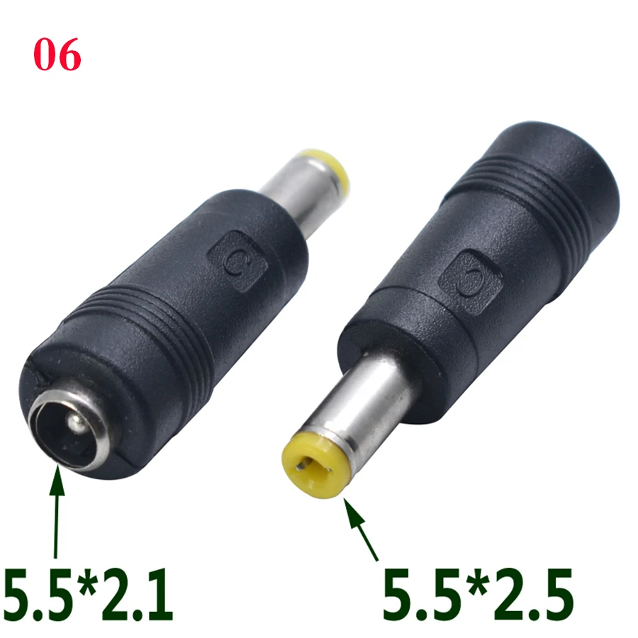 1 шт. общий DC мощность мужчин и женщин 6,5*4,4/4,0X1,7/3,0*1,1/5,5*2,5/usb к 5,5*2,1 разъем конвертер адаптер для ноутбука