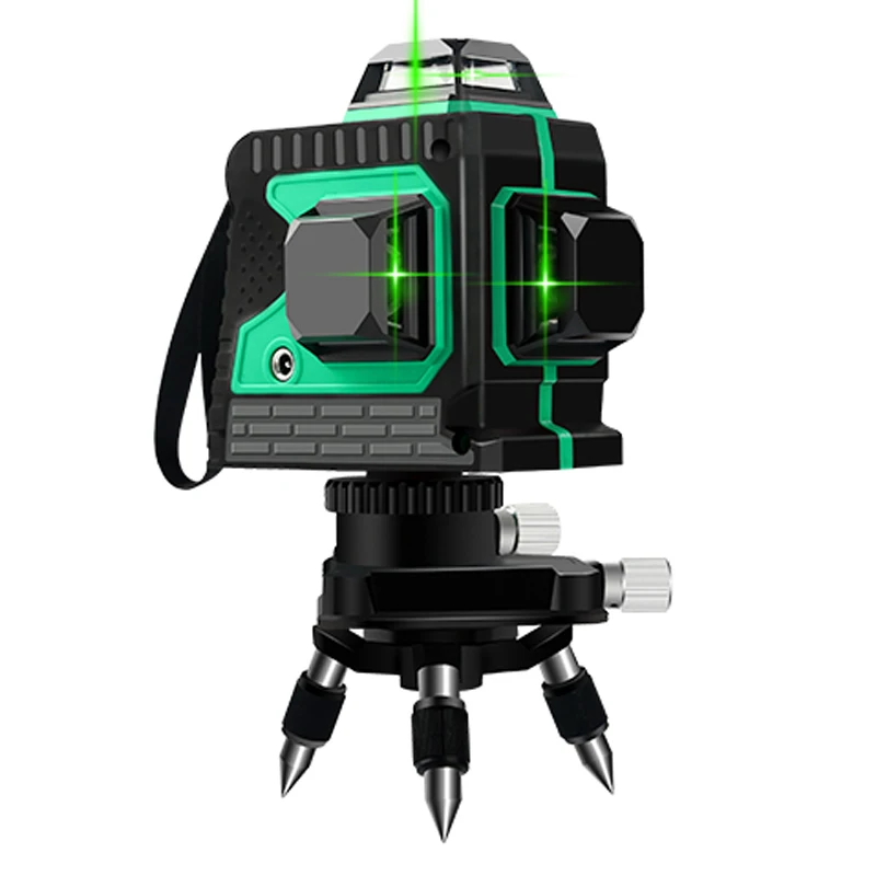 

Laser Level 12 Lines 3D Level Self-Leveling 360 Horizontal Vertical Cross Super Powerful Green Laser Level construction tools