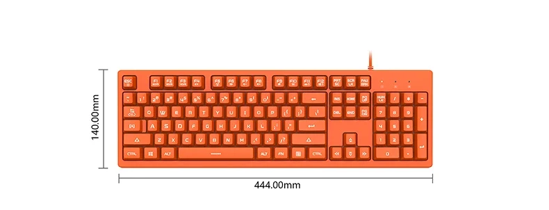 Игровая клавиатура USB Проводная клавиатура для League of Legends, геймерский компьютер, ПК, ноутбук, домашняя офисная Водонепроницаемая клавиатура