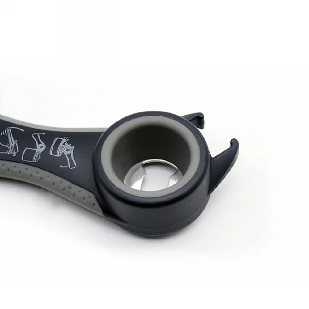 

Multifunctional 5-in-1 Bottle Opener Stainless Steel Manual Can Opener Kitchen Kitchen Gadget