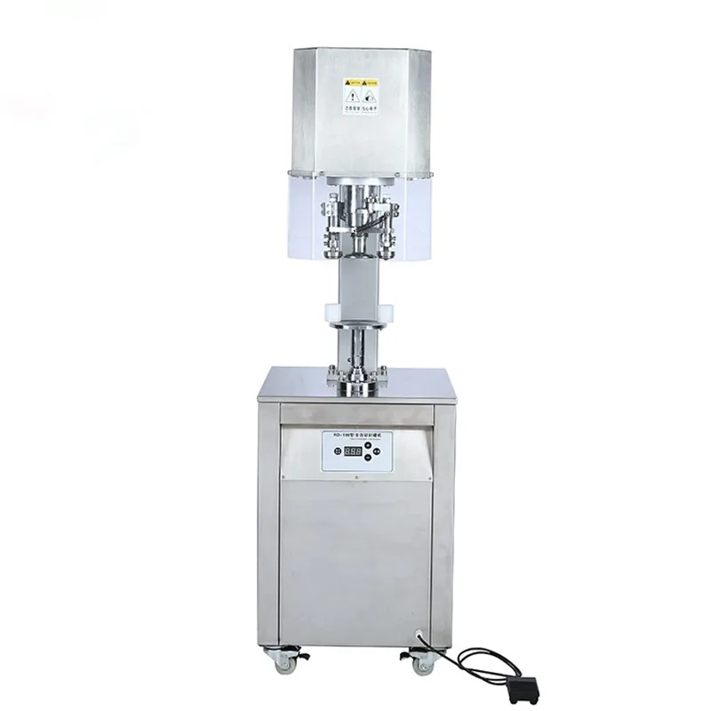 

Electrical Can Sealer Automatic Beer Liquid Tin Can Sealing Machine Round Can Seamer