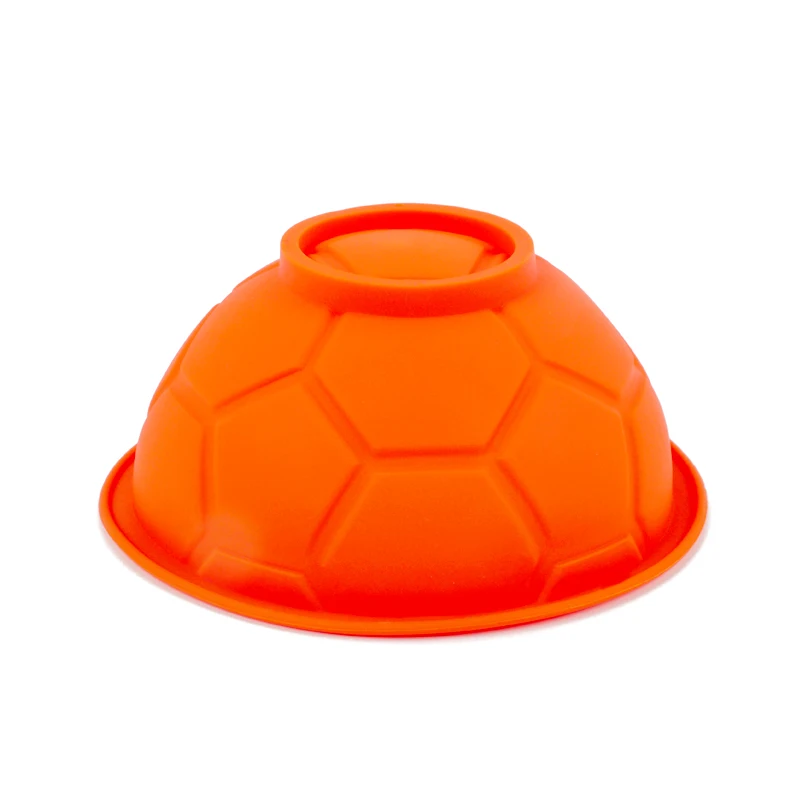 Delidge 3D футбольная форма, Аксессуары для выпечки, силиконовый кондитерский инструмент, Футбольная коробка для конфет, резиновый ремешок, сделай сам, инструмент для шоколадной формы для Мусса - Цвет: B2394XX