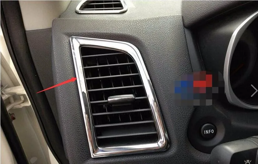 Авто инерционные аксессуары, вентиляционное отверстие Впускной отделкой наклейка для asx 2013,5 шт, тип А авто аксессуары