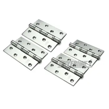 

50PCS/LOT Stainless Steel Boat Marine Cabinet Butt Hinge 5" With Screws
