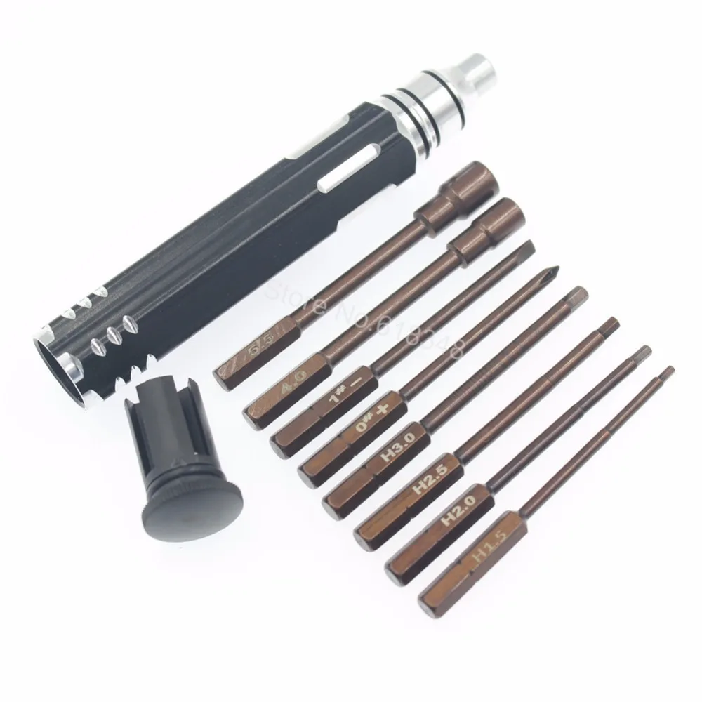 RC Hobby Hardware Repair Tools 8 in 1 Hex Screwdrivers Hex Screw driver