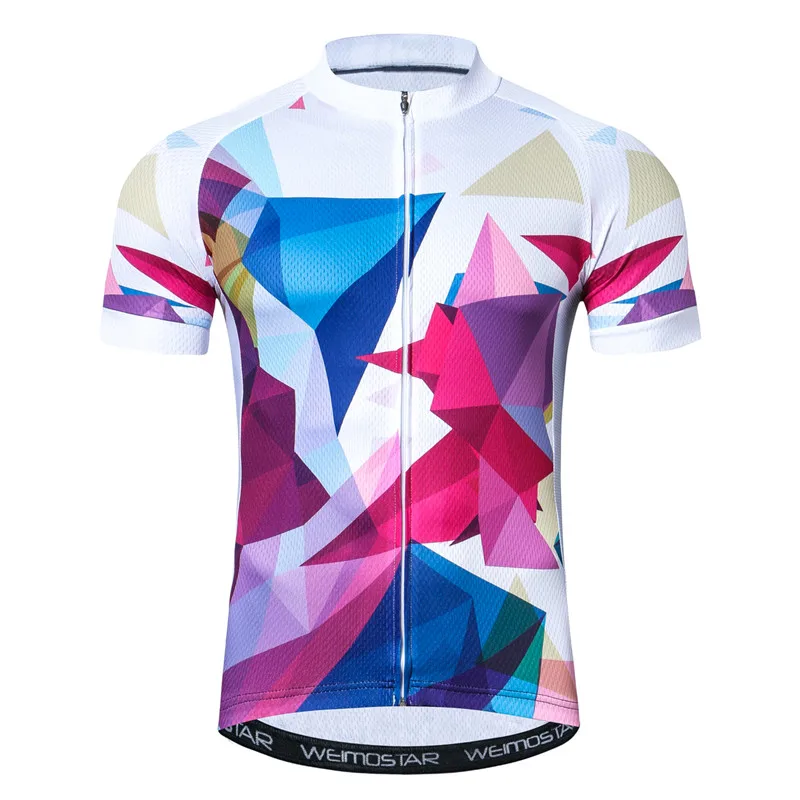 colorful cycling jerseys
