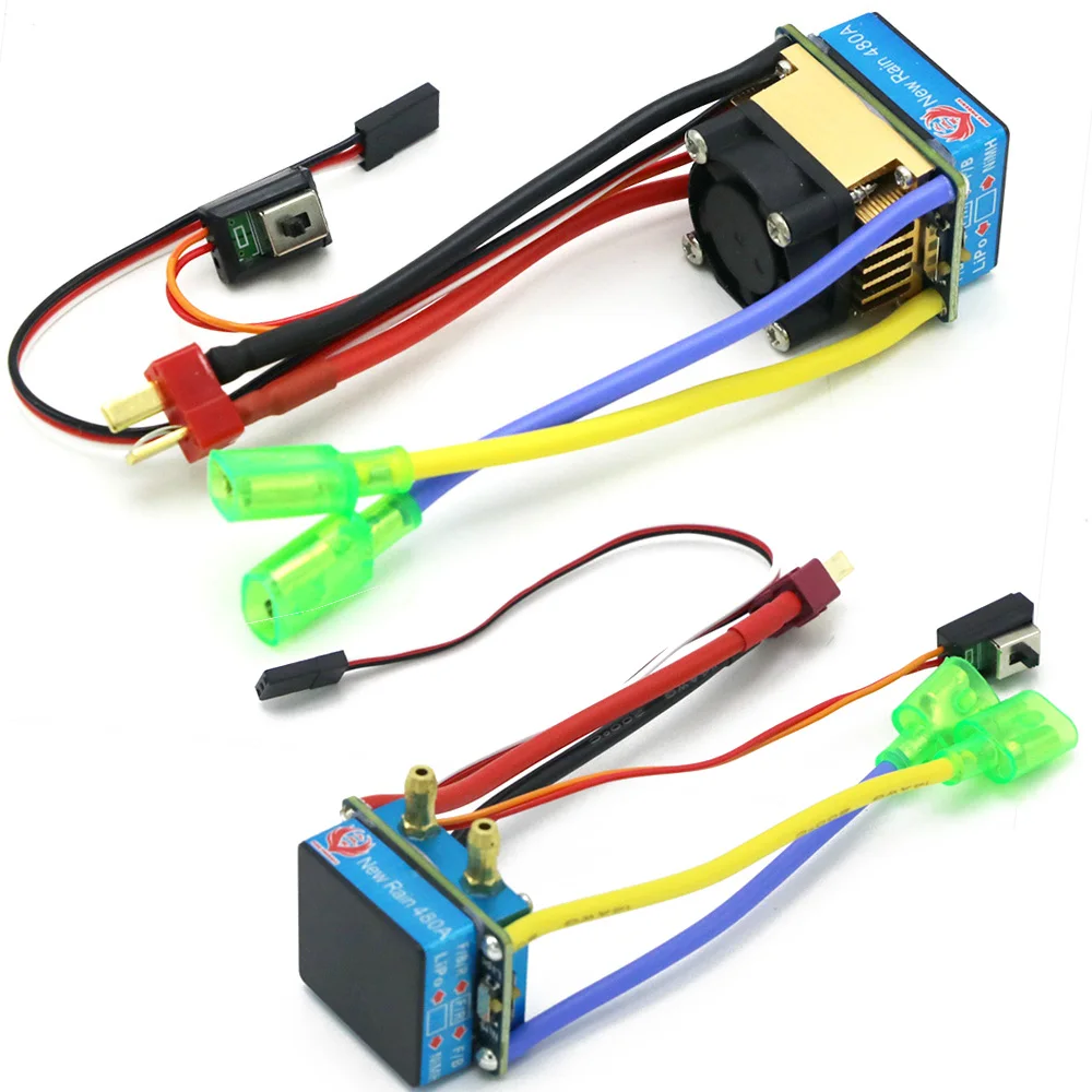 5 шт. RC 160A / 320A 480A ESC 380/540/775 Матовый контроллер скорости двигателя двухрежимный