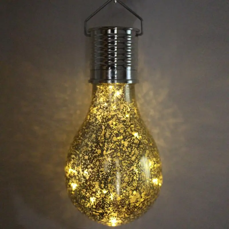 

Solar Power Outdoor Light Gold Silver Solar Lamp Portable Bulb Solar Energy Lamp Led Lighting Solar Camp Hook Tent Fishing Light